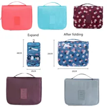 Новая портативная складная сумка-косметичка для путешествий