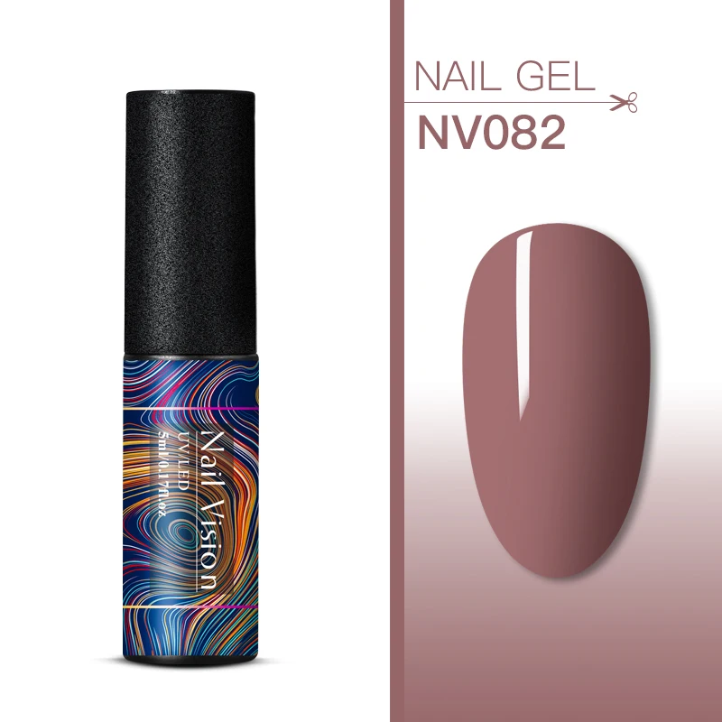 Nail Vision 5 мл УФ-гель для ногтей для маникюра 176 цветов Гель-лак Полупостоянный Гель-лак для нейл-арта инструменты для самостоятельного дизайна - Цвет: EES06677