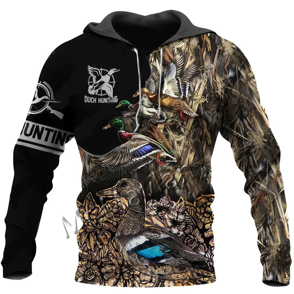 

3D Print Animal Duck Hunting Camo Colorful New Fashion Men Women Tracksuit Casual Hoodies / Zipper / Sweatshirts / Jackets / S-1