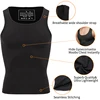 Mens Slimming Body Shaper Vest Shirt Abs Abdomen Compression Shirt to Hide Gynecomastia Moobs Workout Tank Tops Undershirts ► Photo 3/6