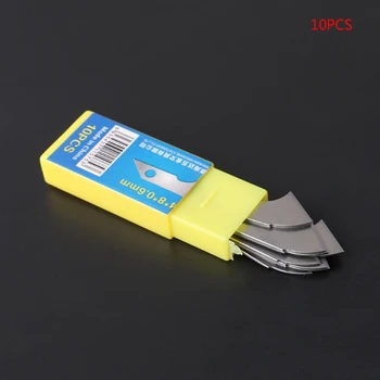 

10x Sharp Hook Knife Blade For Crafts Cutter Cutting Acrylic Plate Board Sheets