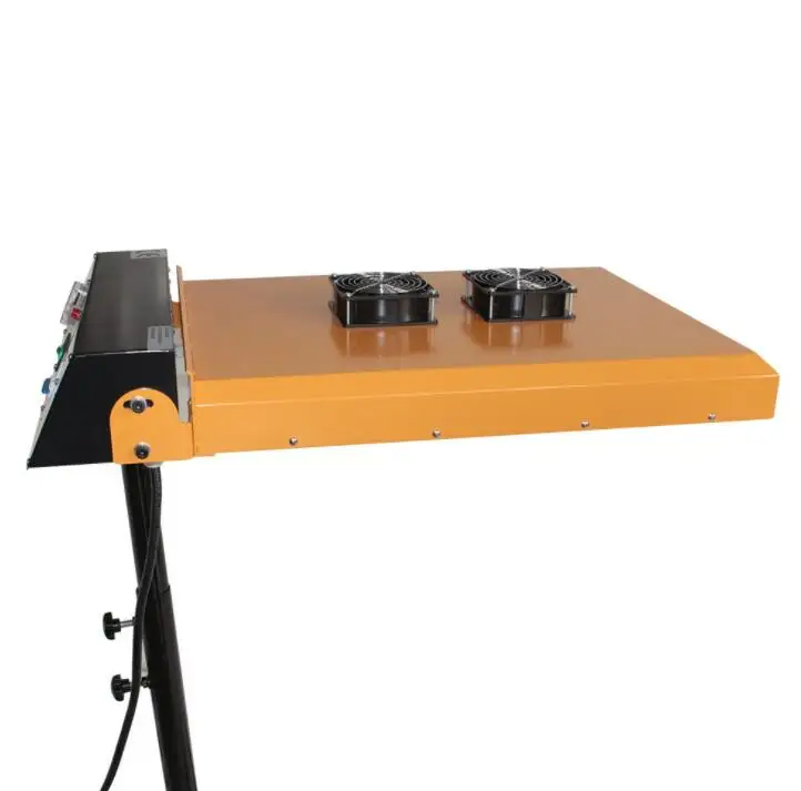 2" x 24"/50 см x 60 см 220 В 3600 Вт двойной вентилятор инфракрасная вспышка сушилка шелкография оборудование для печати отверждения чернил футболка