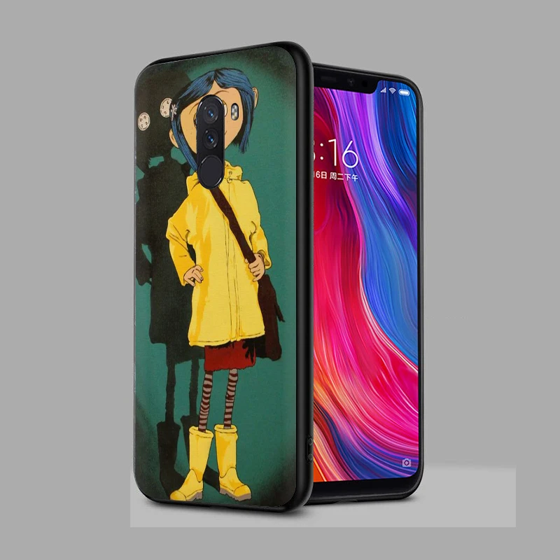 EWAU Коралина фильм ультра тонкий чехол для телефона для Xiaomi 5X6 6X8 9 SE A1 A2 Lite Max 3 F1 9T A3 Pro CC9 CC9e 9 Pro Note 10