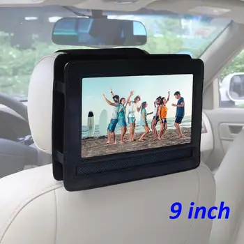 

Car Headrest Mount Holder for Portable DVD Player with 9 inches Swivel & Flip Screen