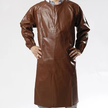 ПУ водонепроницаемый износостойкий маслостойкий противопочвенный защитный фартук для кухни для приготовления пищи Лабораторная работа собака для ухода и чистки рыболовства