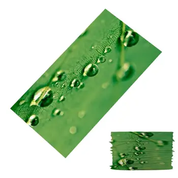 

Green Plant Pattern Head/Face/Mask/Neck Bandana Scarf Dual-use Magic Tube HeadScarf Cycling Outdoor Sport Headwear Turban