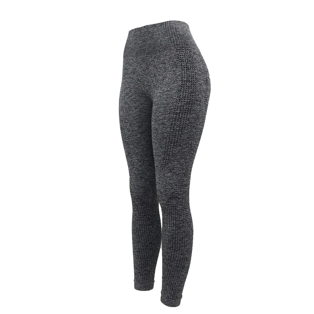 Gray Pants Женские сексуальные эластичные бесшовные штаны для йоги с высокой талией, одежда для фитнеса, леггинсы для спортзала, тренировочные брюки для йоги, спортивная одежда - Цвет: Gray Pants