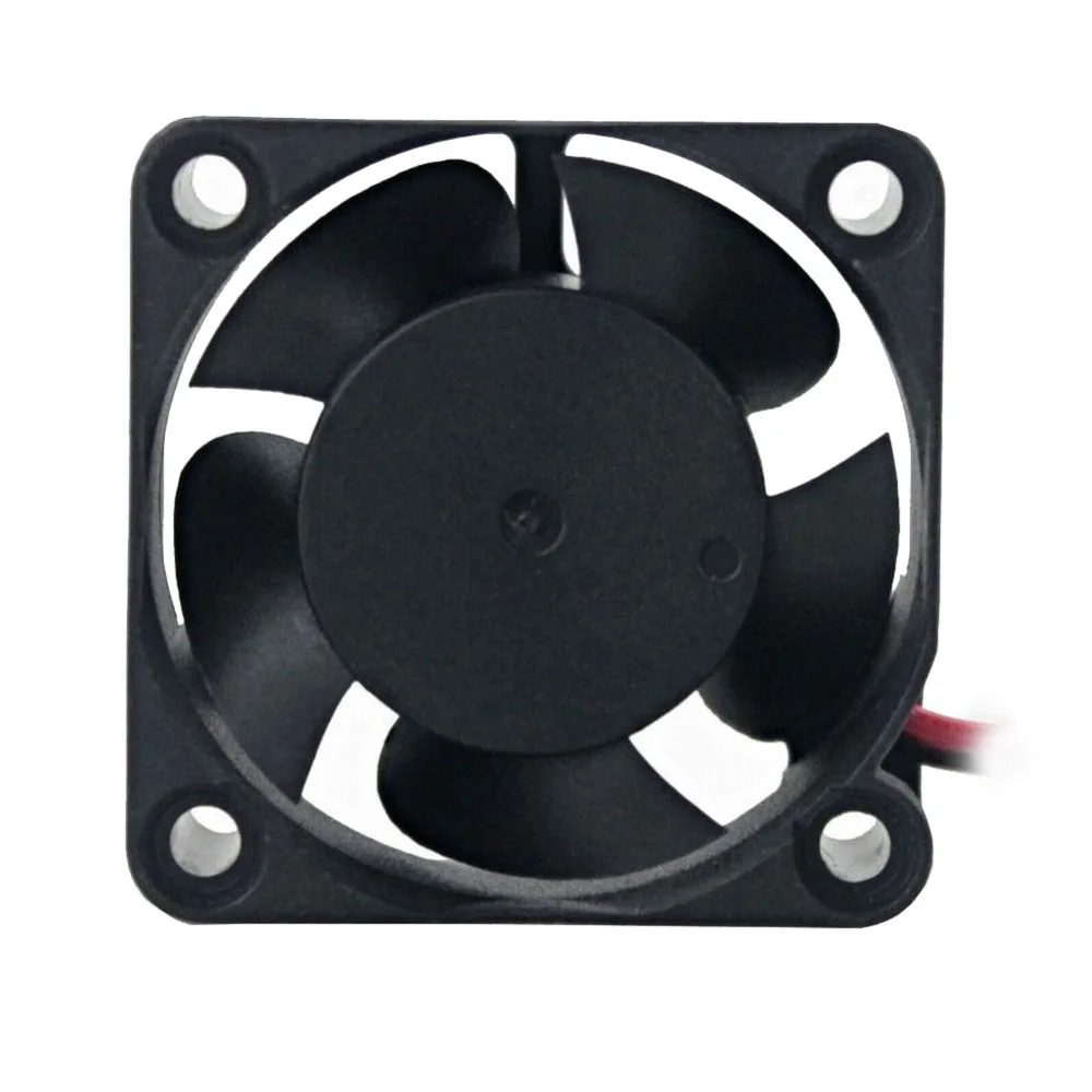 5 шт. Gdstime 12 В DC 40X40X20 мм 2Pin бесщеточный вентилятор с шариковым подшипником 4010B мини 4 см вентилятор охлаждения