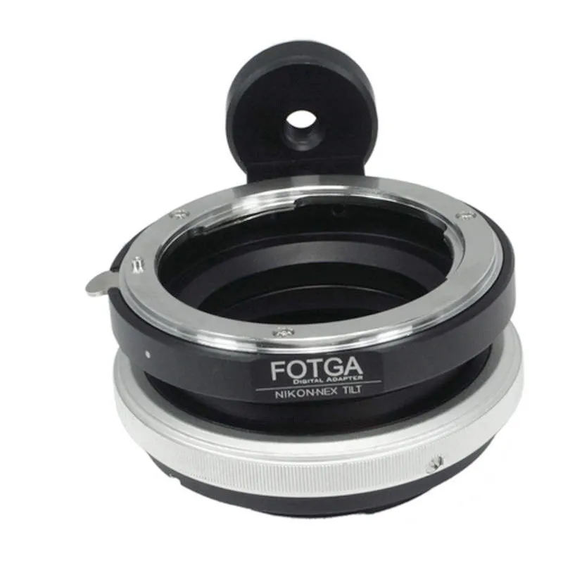 débiles venganza derivación Fotga Tilt Shift Adapter Ring for Nikon F lens to Sony E mount NEX-7 6 5 5R  3 A6000 A5000 A7RIII A7III NEX7