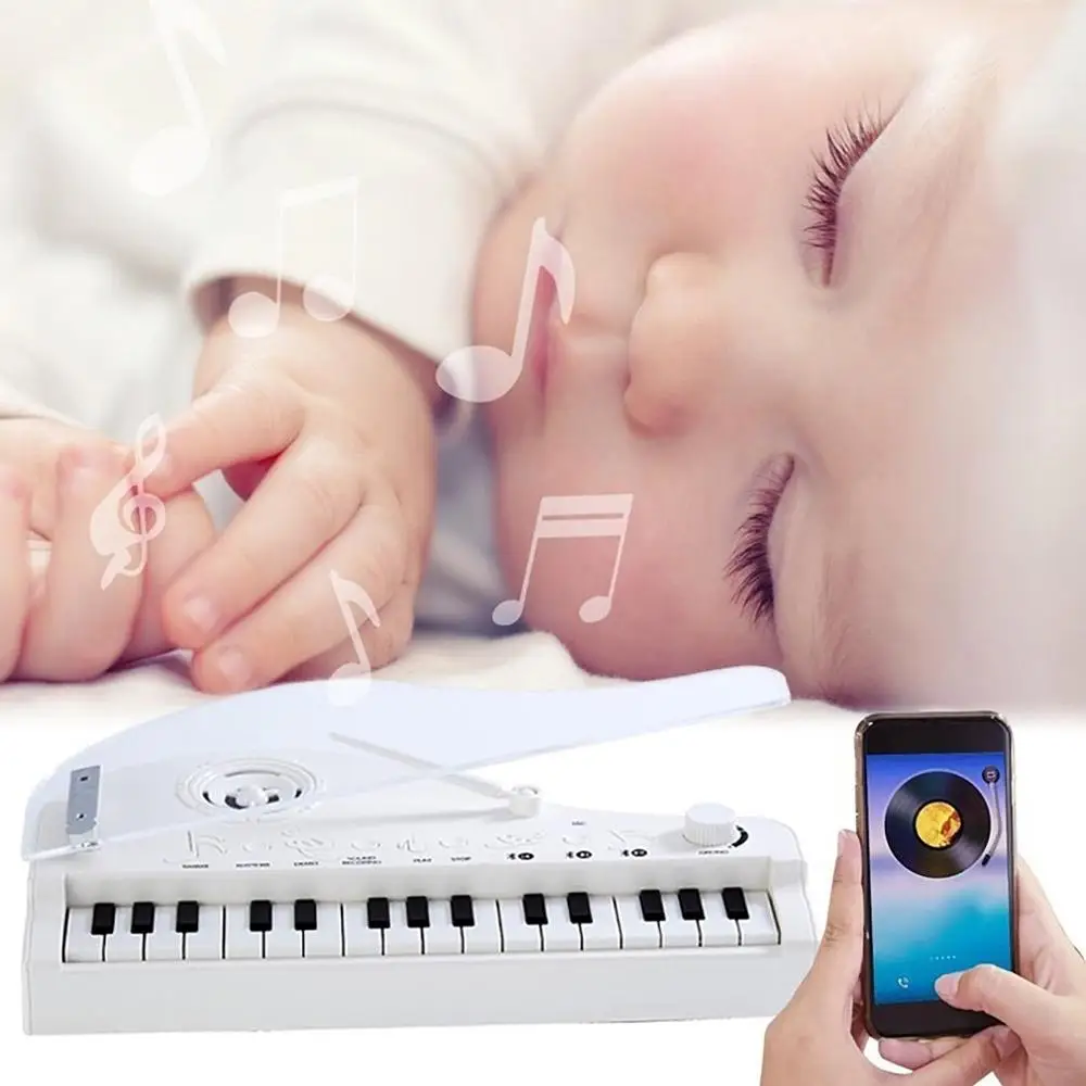 Speaker Smart Induction Night Vision Light Simulation Piano Charging Mini Music Puzzle Electronic Piano Children's Toys