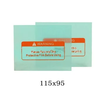 

10 Pc PC Welding Mask Filter Light Weight Helmet Portabe Solar Anti-splash Plastic Protective Plate Auto Darkening