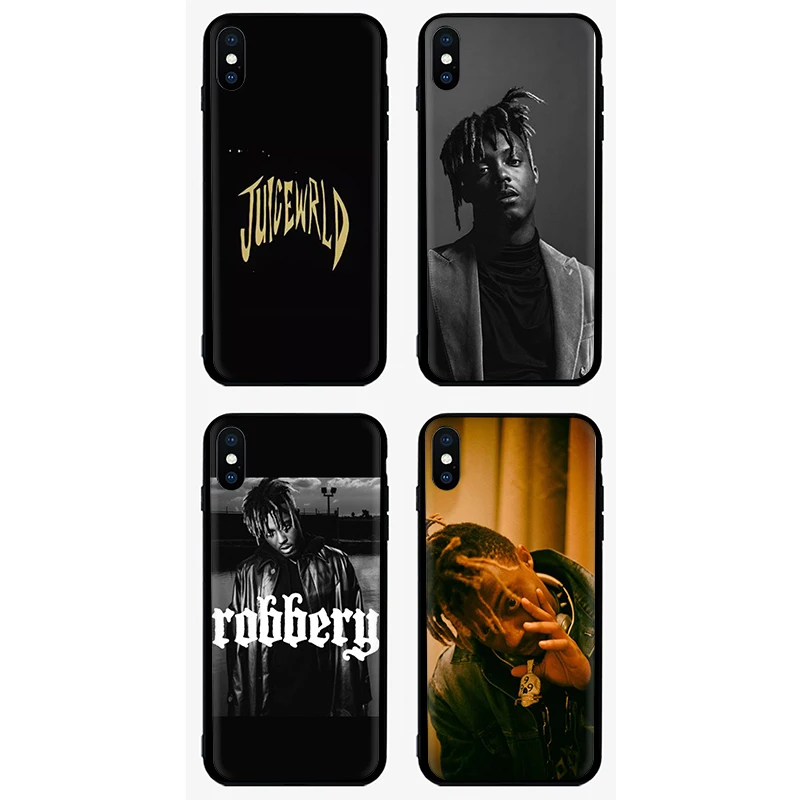 Силиконовый чехол для телефона EWAU Juice WRLD для iPhone 5 5S SE 6 6s 7 8 Plus X XR XS 11 Pro Max