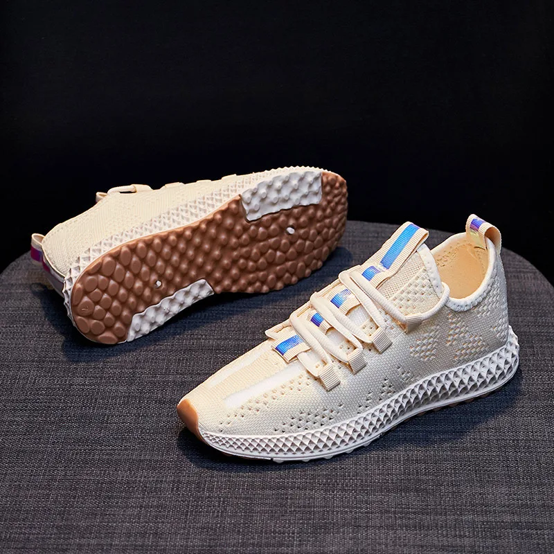 Small fresh breathable mesh soft and comfortable sports shoes women's vulcanized shoes outdoor non-slip cushioning women's shoes