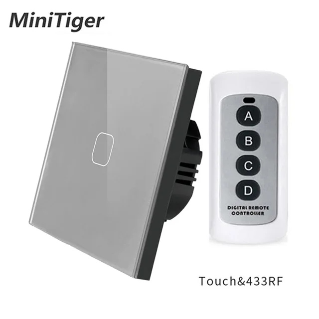 Touch Light Switch Wall Light Standard Remote Control Wall Light