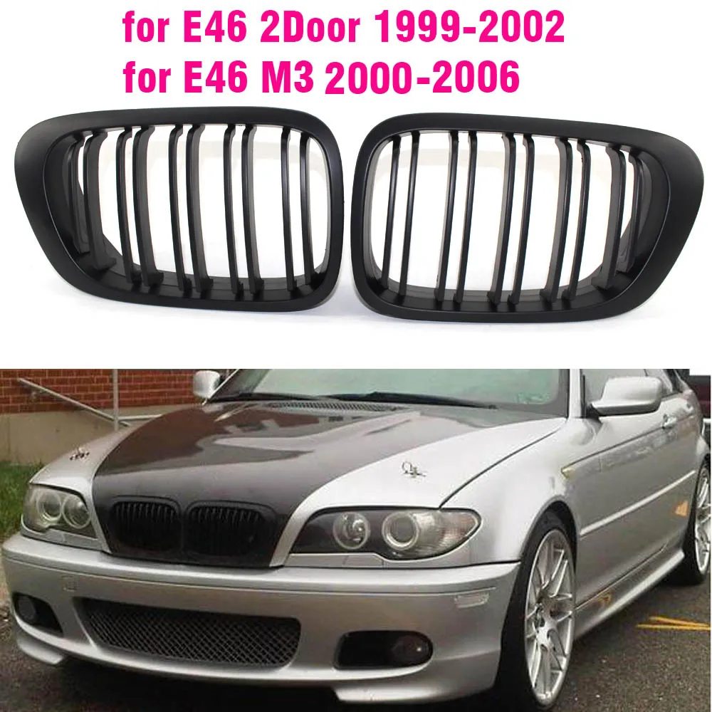

Передняя решетка для радиатора BMW 3 серии 1999-2001 E46 M3 323 i/is 325Ci 328 i/is/Ci 330Ci, 2 двери