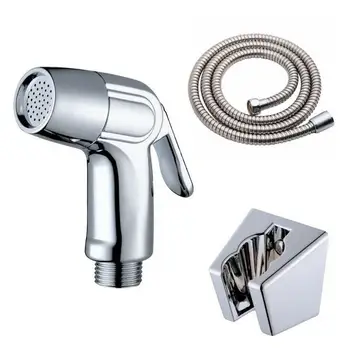 

Stainless Steel Toilet Hand Held Bidet Faucet Sprayer Faucet Bathroom Bidet Sprayer Set for Self Cleaning