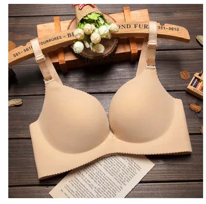 New Sexy High Quality Cup Front Button Bra Gather Adjustable Women Bra Seamless Underwear Push Up Bra Free Shipping AU0003
