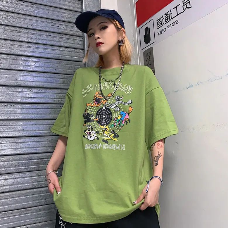 Футболка ярких цветов для мужчин и женщин футболка с коротким рукавом женская