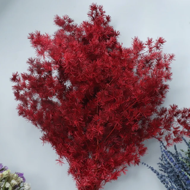 新着リアルタッチの花花束アスパラガスmyrioeladus明シダdiy素材高級結婚式の装飾 Party Diy Decorations Aliexpress
