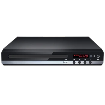

229 DVD Player 1080P HD Player TV HDMI Player with Remote Control for Home Office(US Plug)