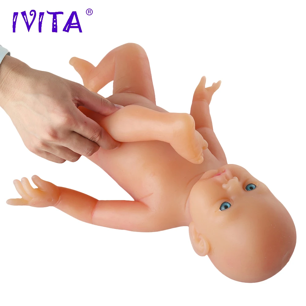 IVITA WG1521, 50 см, 3600 г, реалистичные силиконовые куклы для новорожденных, младенцев, младенцев, Реалистичная кожа, мягкие высококачественные игрушки для девочек