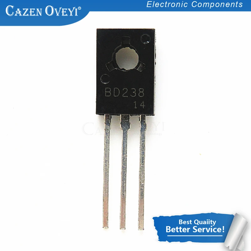 20 шт. / Лот BD238 TO-126 PNP 80V 2A IC Лучшее качество в наличии | Электронные компоненты и
