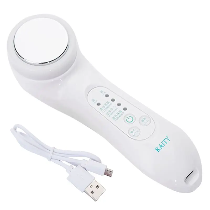 w USB анионовая машина для лица, терапия, омоложение кожи, уход за кожей, инструменты для глубокой очистки - Цвет: w