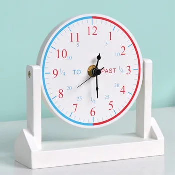 

Simple Digital Alarm Clock Desk Kids Table Calender Sleep Trainer Light Travel Novelty Modern Gadgets Wooden Reveil Vintage E6
