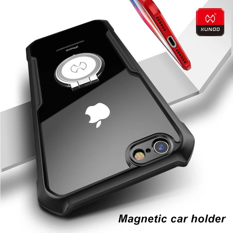 Магнитный автомобильный чехол-держатель для iPhone 7 8 Plus XR X XS 11 Pro Max, роскошный противоударный мягкий силиконовый защитный чехол с логотипом s