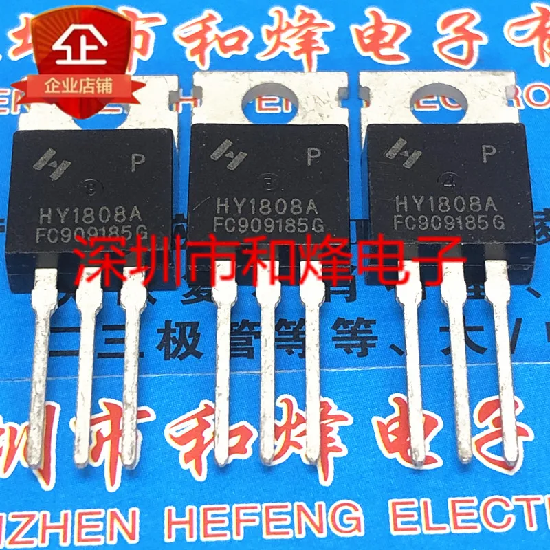Original 6PCS/lot HY1808A HY1808AP TO-220 75V 80A |