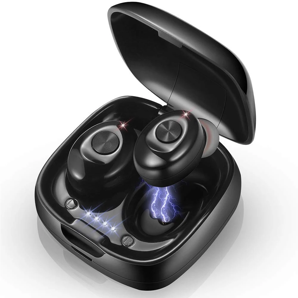 TWS Wireless Headset 5 0 True Bluetooth Earbuds 3D Stereo Sound Earphones with Charging Box IPX5 Waterproof Sports Earpiece