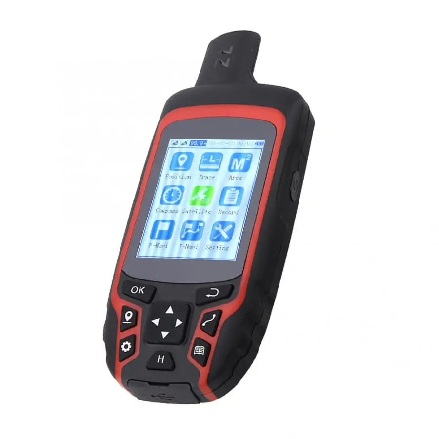 AC110V A6 ручной gps навигатор Компас Открытый расположение USB перезаряжаемые США Plug высокое качество