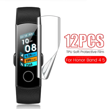 

10D Soft TPU Protective Film for Huawei Honor Band 5 4 Hydrogel Full Cover Screen Protector Honer Band4 Band5,Not Tempered Glass