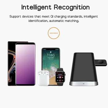 

3 in 1 Wireless Charger Multifunctional Fast Charging Dock Stand for Mobile SP99