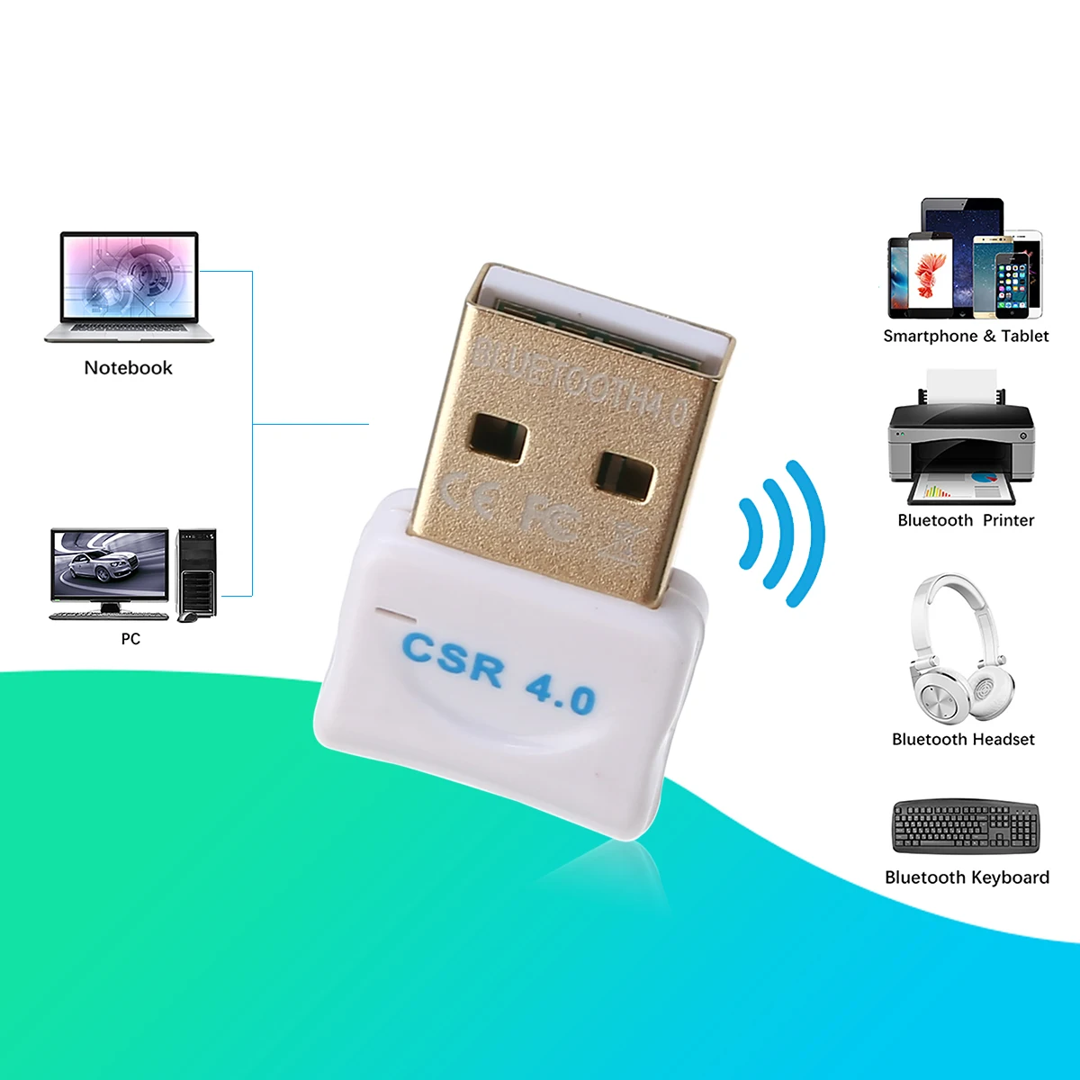 Новое поступление 1 шт. двойной режим низкая энергия bluetooth 4,0 USB ключ адаптер для JVC KS-UBT1 автомагнитолы