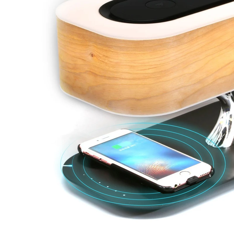 Tree Light Table Lamp Music Bluetooth Speaker Bed