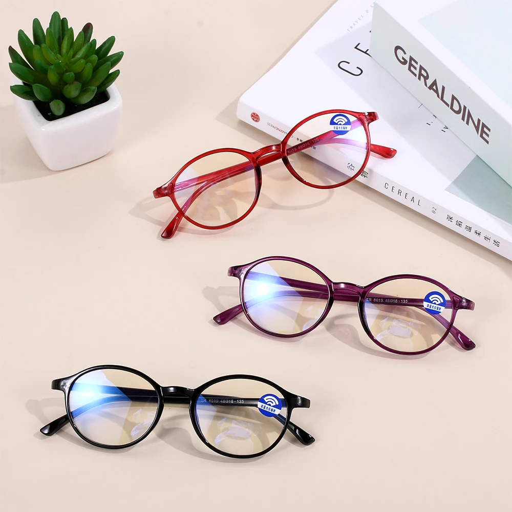 1Pcs Unisex Anti Blue Light Glasses Eyes Radiation Protection Computer Goggles Flat Mirror Eyeglasses Blue Ray Blocking Eyewear reading glasses with blue light filter