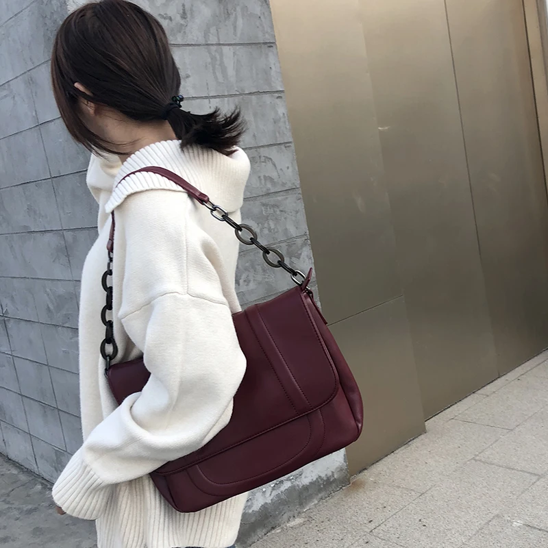Сумки на плечо для женщин бордовая сумка через плечо Bolsa Feminina роскошные сумки женские сумки дизайнерские женские сумки черные