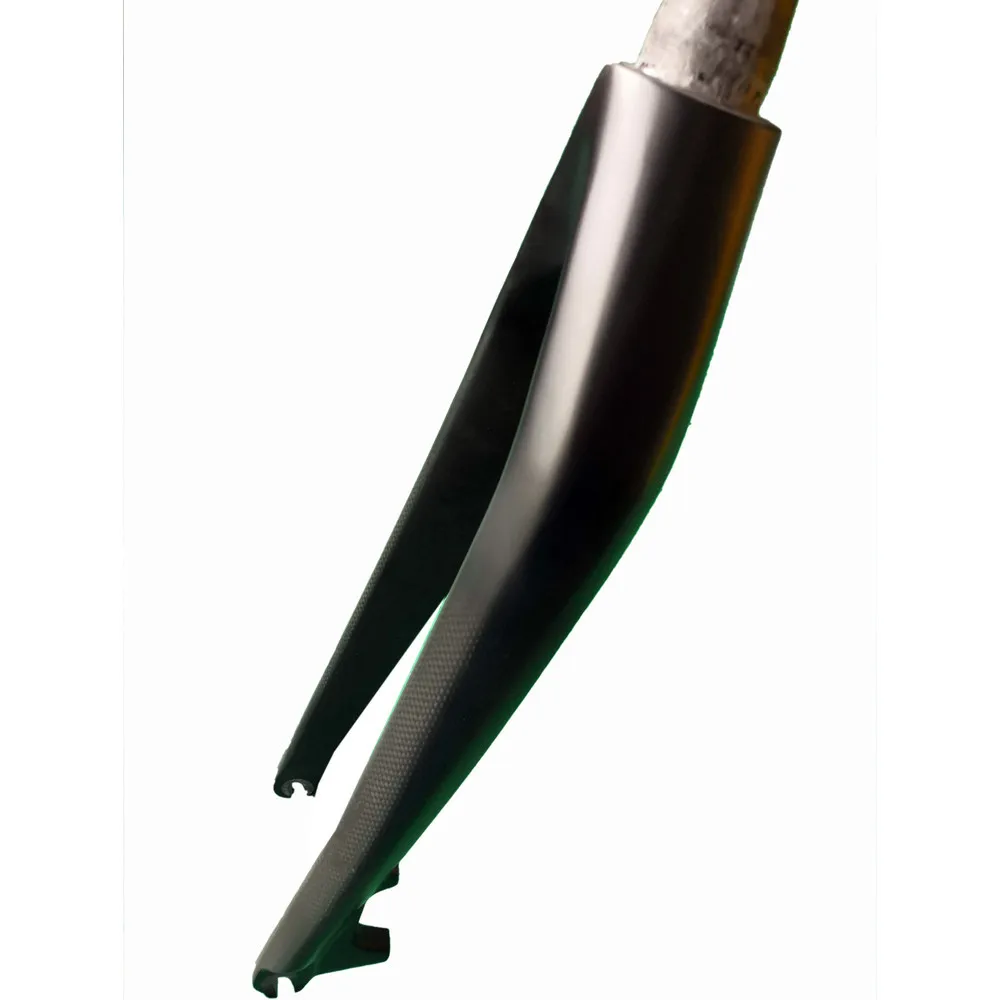 

All Carbon Fiber Mountain Bicycle Front Fork 26-Inch/27.5/29er Spinal Canal Front Fork of Mountain Bike Hard Fork 3k Matte