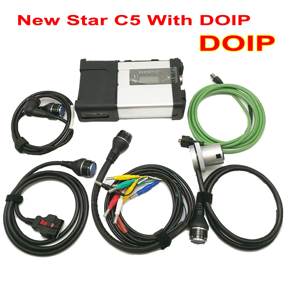 

2019.9 MB SD C5 PLUS Star Diagnosis Support DOIP for Cars Trucks with Free DTS Monaco & Vediamo SD Connect Multi-Langauge