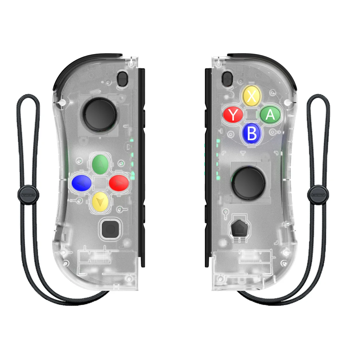 Переключатель Joy-Con беспроводная игра вокруг ручки NS Хост Bluetooth курица маленькая ручка соматосенсорная ручка - Цвет: Clear