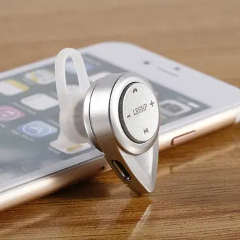 

LESHP A9 Portable Mini Stereo Wireless Earphone Phone Headphone Headset V3.0 + EDR For Iphone IOS Mobile Phone PC