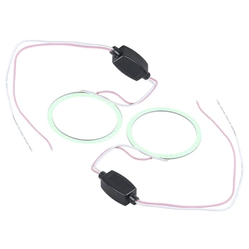 

1 Pair 60mm 45 SMD LED lamp angel eyes halo ring ring for BMW Ice Blue