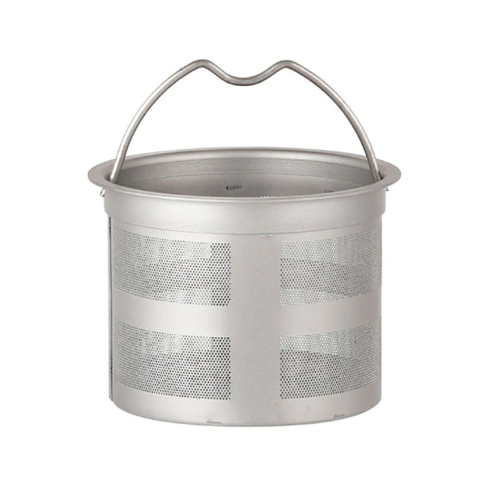 Корзинка из титановой сетки для заварки чая чайника чашки многоразовые фильтры и