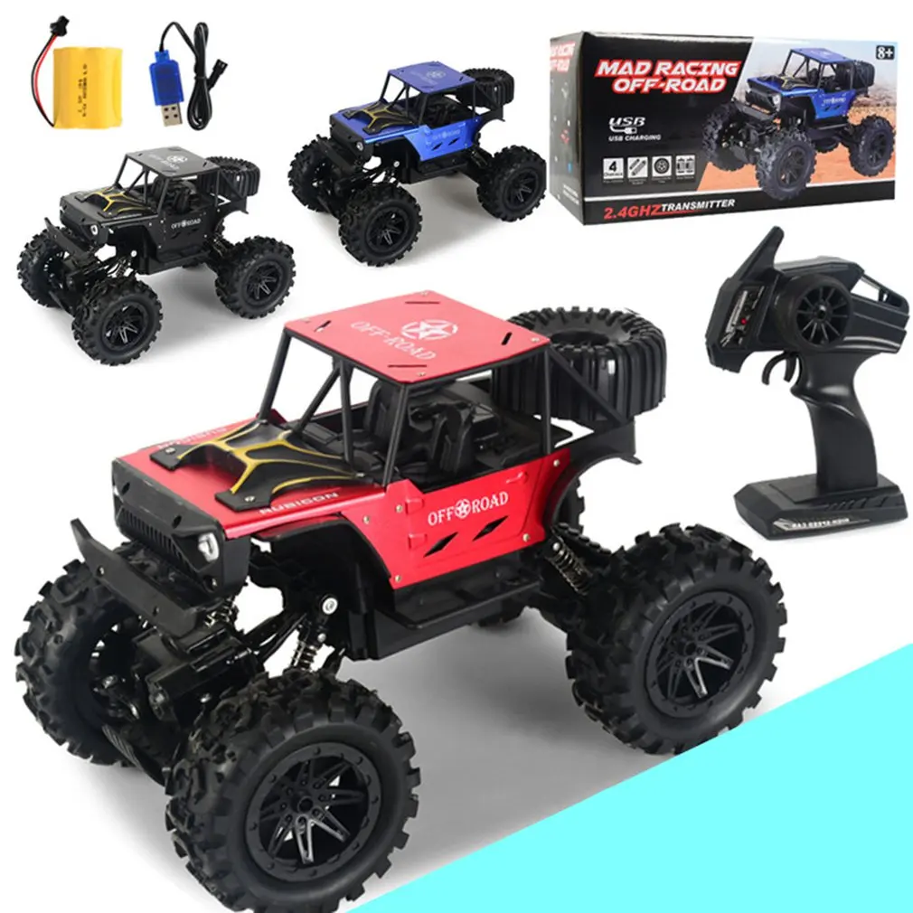 Жесткий чехол 1:14 RC внедорожный альпинистский Автомобиль 2 4G пульт дистанционного