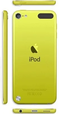 Yellow-green Разблокированный Apple Ipod Touch 5 MP3/4 Dual Core 4,0 дюймов 1 Гб Оперативная память 16/32 ГБ флэш-памяти, Встроенная память 5MP Камера без потери качества звука б/у музыкальный плеер - Цвет: Yellow-green