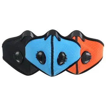 

Outdoor Riding Dustproof Mask Elastic Activated Carbon Riding Half Face Masks Windproof PM2.5 Protective Mask For Run Bicycle