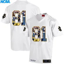 Новое поступление высокое качество майки Майлз Бойкин#81 колледж футболка ограниченной серии Майки S-XXXL