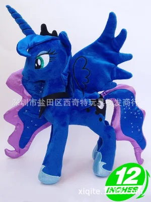IVYYE Little ponyss Единорог Мода Горячая Аниме Мягкие плюшевые куклы пушистая Кукла мультфильм Подушка Игрушки для малышей, детей Подарки на день рождения Новинка - Цвет: see chart