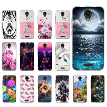 

Soft TPU Case for BQ 5057 Strike 2 BQS-5057 BQ-5057 Case Back Silicone Cover for BQ Strike 2 5057 Print Shells Fundas Phone Bags